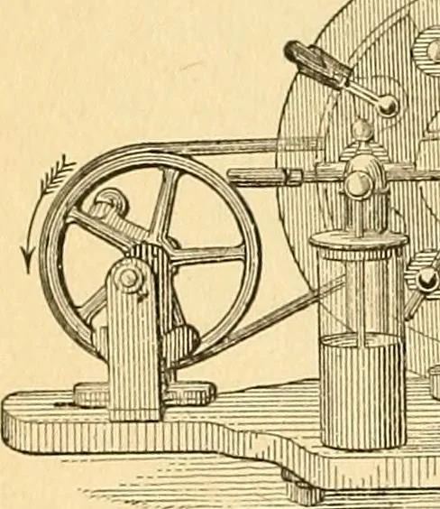 An illustration from Elements of physics, 1903, leaf 207