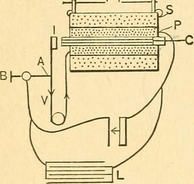 An illustration from Elements of physics, 1903, leaf 263