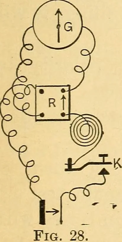 An illustration from Elements of physics, 1903, leaf 444