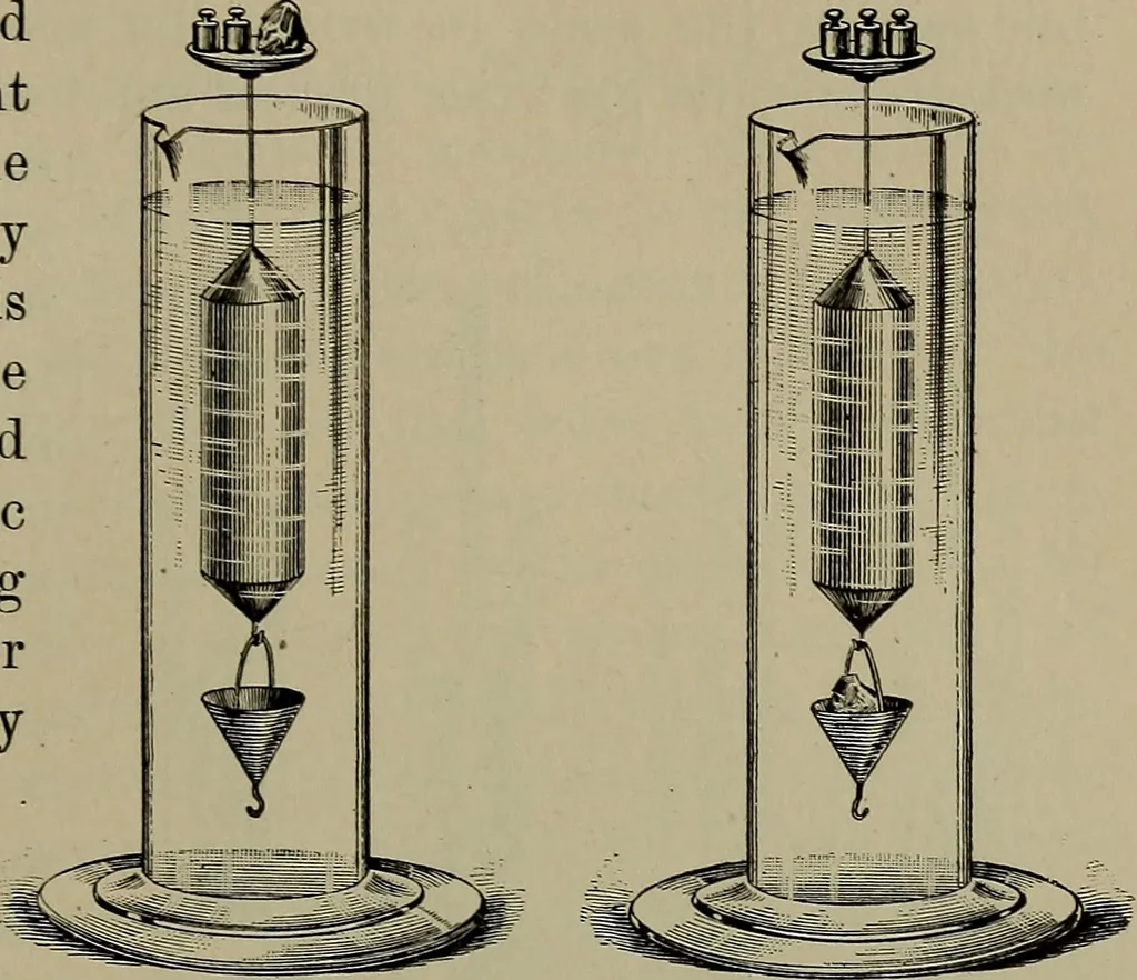 An illustration from Elements of physics, 1900, leaf 120