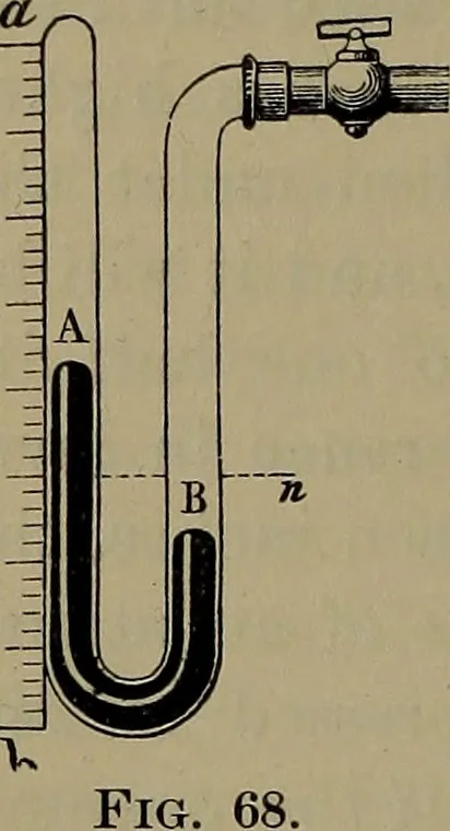 An illustration from Elements of physics, 1900, leaf 133