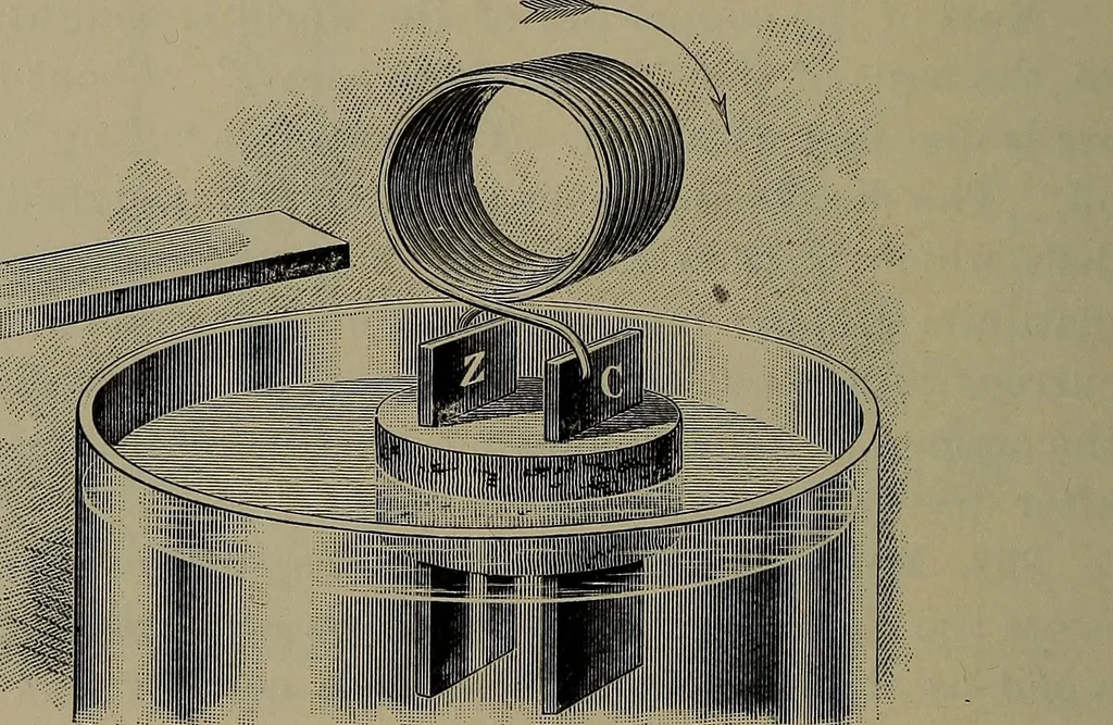 An illustration from Elements of physics, 1900, leaf 275