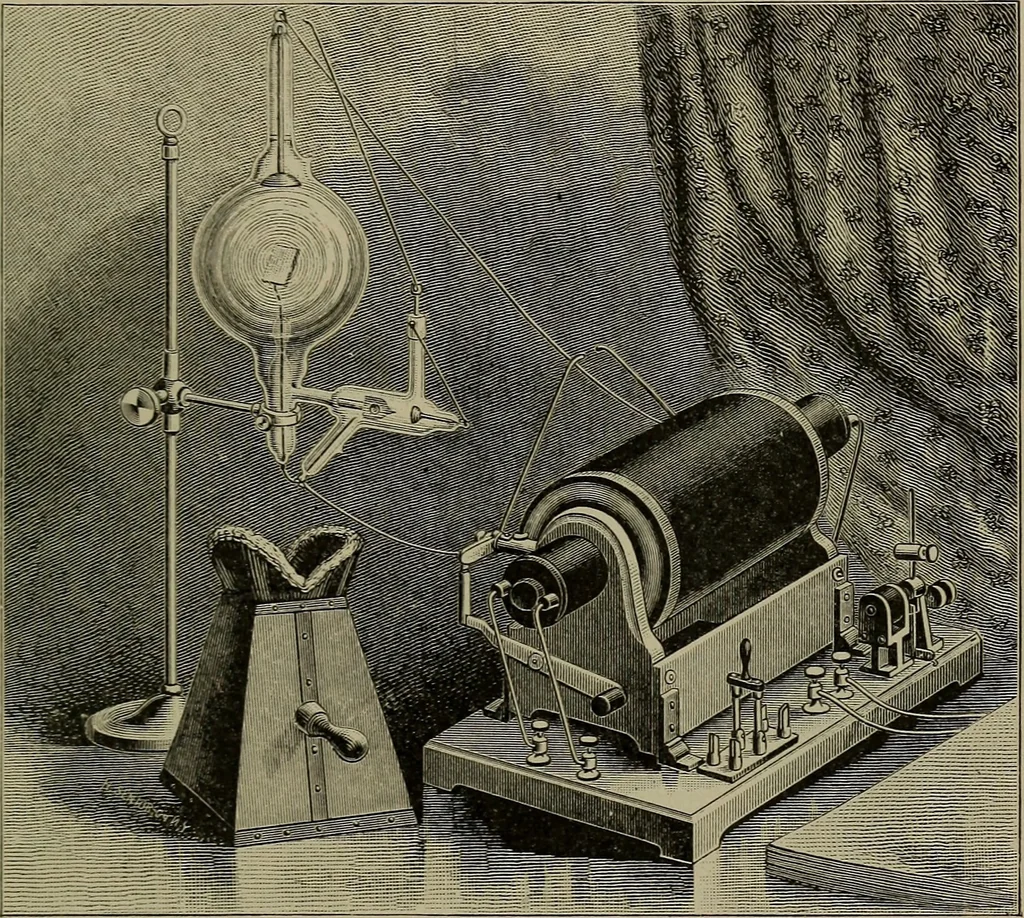 An illustration from Elements of physics, 1900, leaf 364