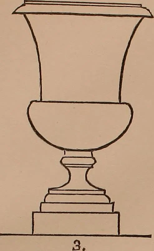 An illustration from Elements of plane and solid free-hand geometrical drawing, with lettering; and some elements of geometrical ornamental design, including the principals of harmonic angular ratios, etc. In three parts ... for draughtsmen and artisans; and teachers and students of industrial and mechanical drawing, 1878, leaf 157