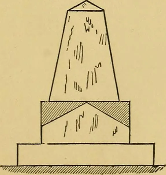 An illustration from Elements of plane and solid free-hand geometrical drawing, with lettering; and some elements of geometrical ornamental design, including the principals of harmonic angular ratios, etc. In three parts ... for draughtsmen and artisans; and teachers and students of industrial and mechanical drawing, 1878, leaf 45