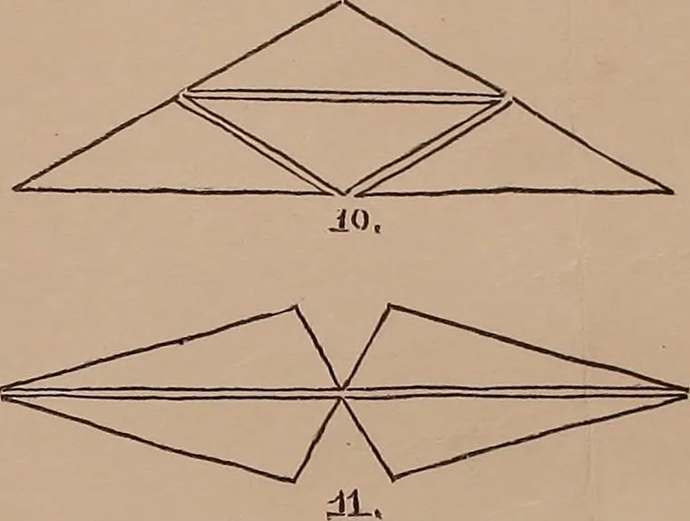 An illustration from Elements of plane and solid free-hand geometrical drawing, with lettering; and some elements of geometrical ornamental design, including the principals of harmonic angular ratios, etc. In three parts ... for draughtsmen and artisans; and teachers and students of industrial and mechanical drawing, 1878, leaf 65
