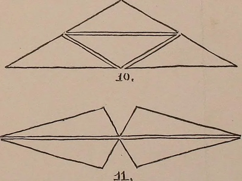 An illustration from Elements of plane and solid free-hand geometrical drawing, with lettering; and some elements of geometrical ornamental design, including the principals of harmonic angular ratios, etc. In three parts ... for draughtsmen and artisans; and teachers and students of industrial and mechanical drawing, 1878, leaf 71