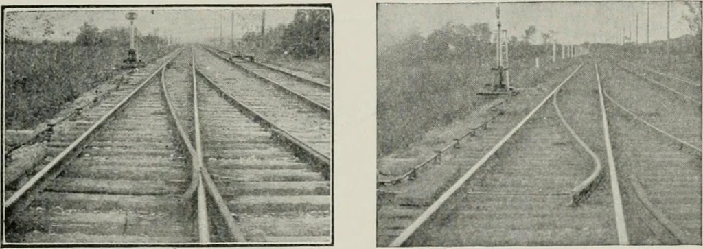 An illustration from The elements of railroad engineering, 1911, leaf 109