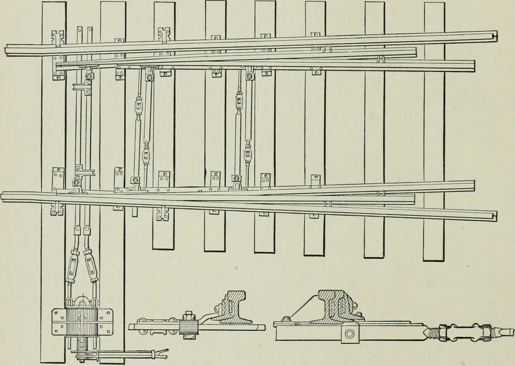 An illustration from The elements of railroad engineering, 1911, leaf 110