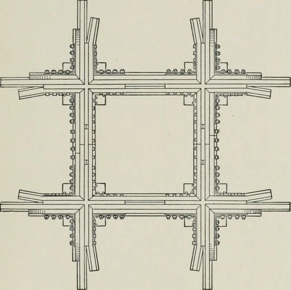 An illustration from The elements of railroad engineering, 1911, leaf 111