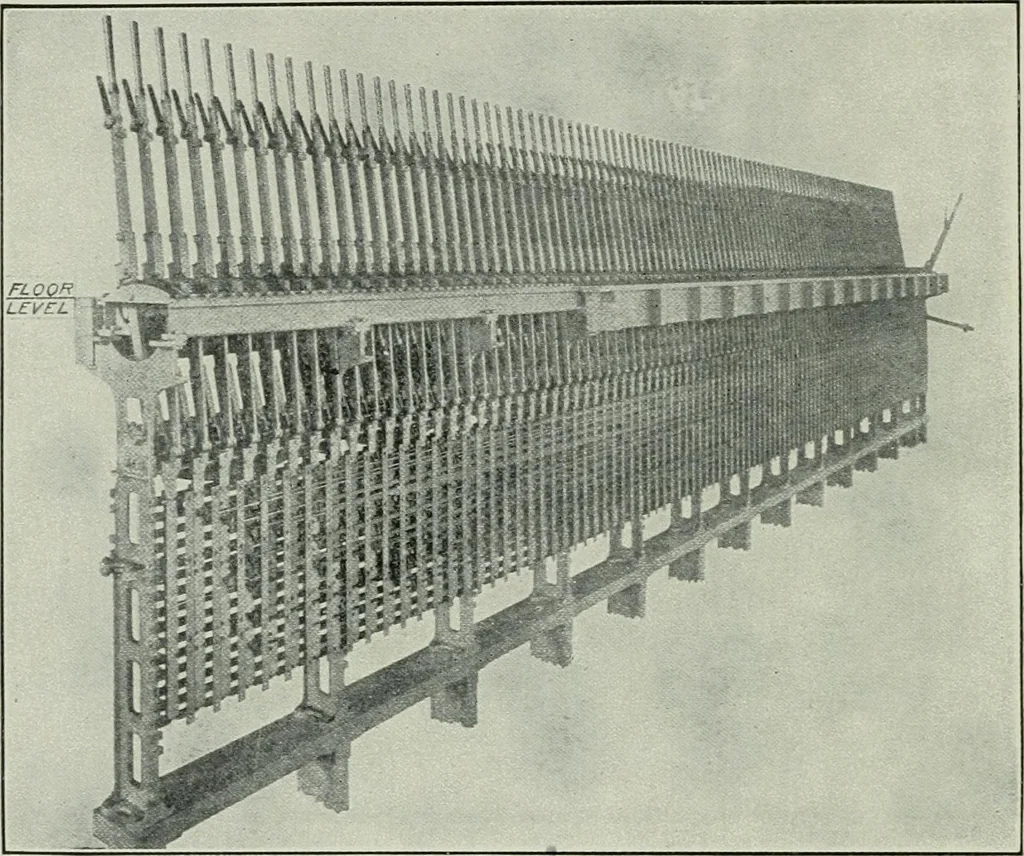 An illustration from The elements of railroad engineering, 1911, leaf 154