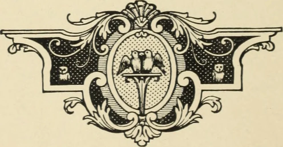 An illustration from Elements of style in furniture and woodwork, being a series of details of the Italian, German Renaissance, Elizabethan, Louis XIVth, Louis XVth, Louis XVIth, Sheraton, Adams, Empire, Chinese, Japanese, and Moresque styles ... for the use of architects, furniture designers, cabinet makers and others, 1889, leaf 11