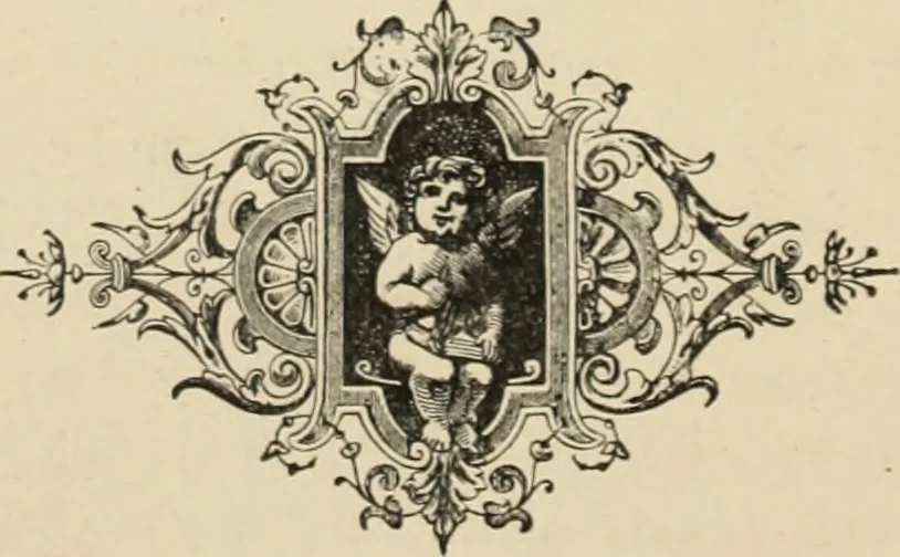 An illustration from Elements of style in furniture and woodwork, being a series of details of the Italian, German Renaissance, Elizabethan, Louis XIVth, Louis XVth, Louis XVIth, Sheraton, Adams, Empire, Chinese, Japanese, and Moresque styles ... for the use of architects, furniture designers, cabinet makers and others, 1889, leaf 27