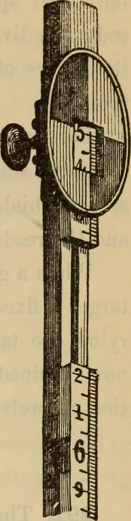 An illustration from Elements of surveying and leveling, 1898, leaf 262