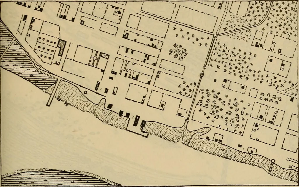 An illustration from Elements of surveying and leveling, 1898, leaf 320