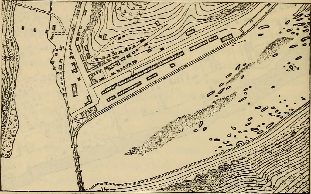 An illustration from Elements of surveying and leveling, 1898, leaf 321