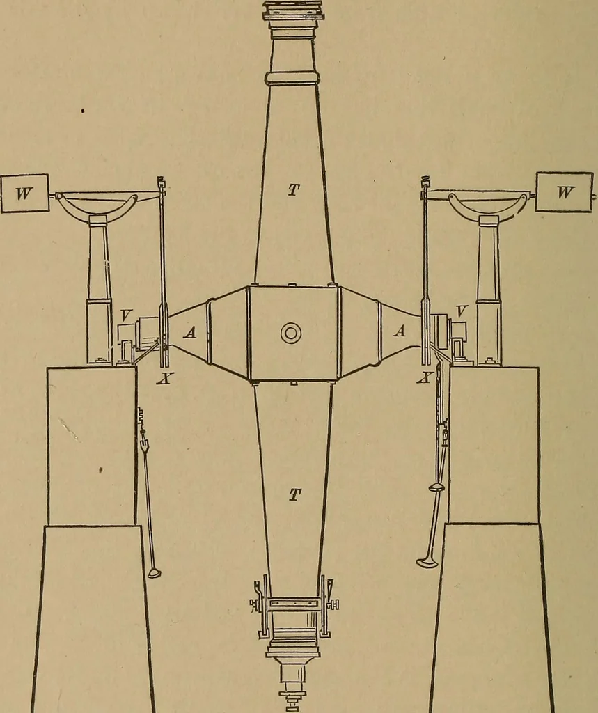 An illustration from The elements of theoretical and descriptive astronomy, for the use of colleges and academies, 1901, leaf 35