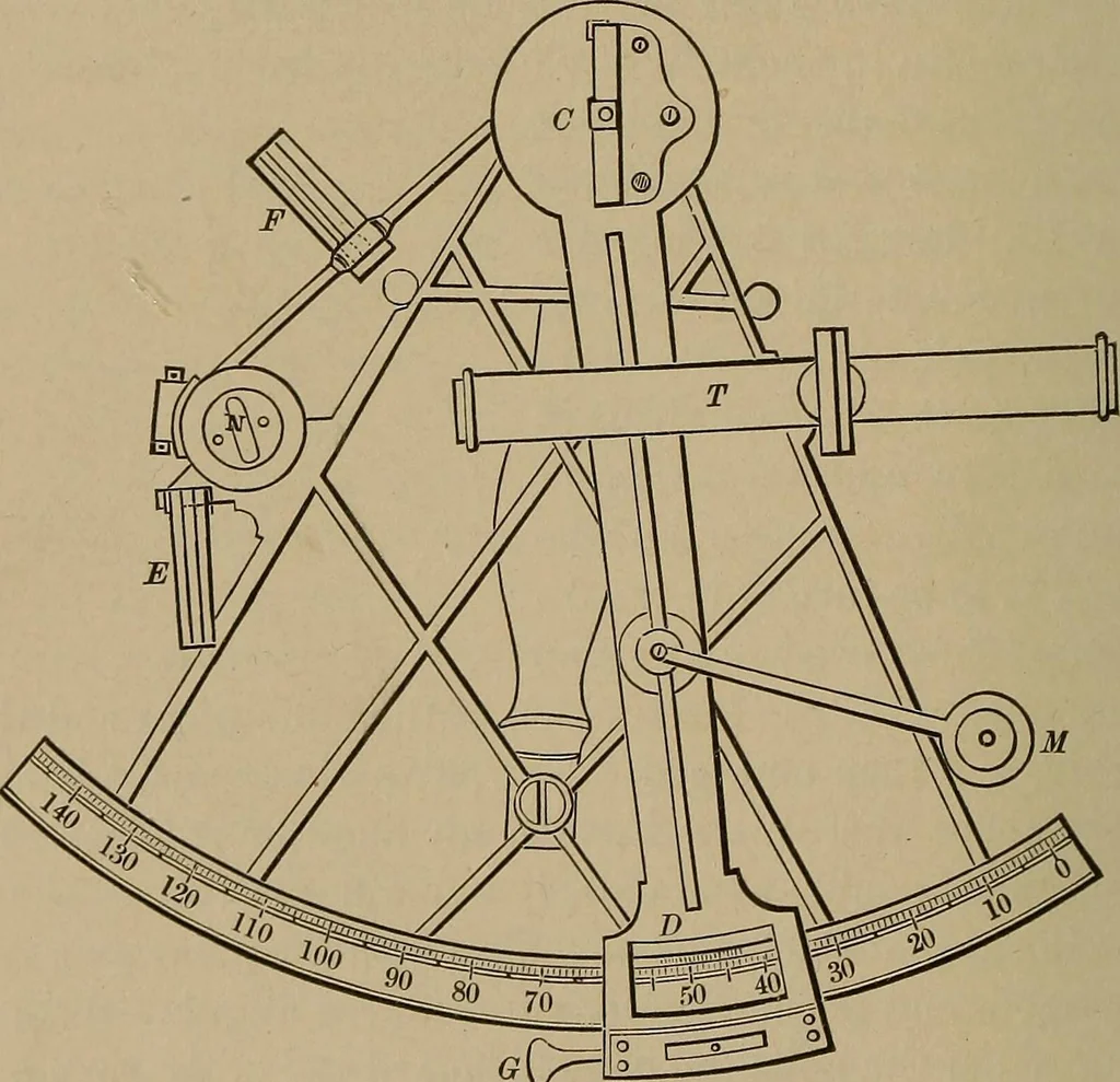 An illustration from The elements of theoretical and descriptive astronomy, for the use of colleges and academies, 1901, leaf 47