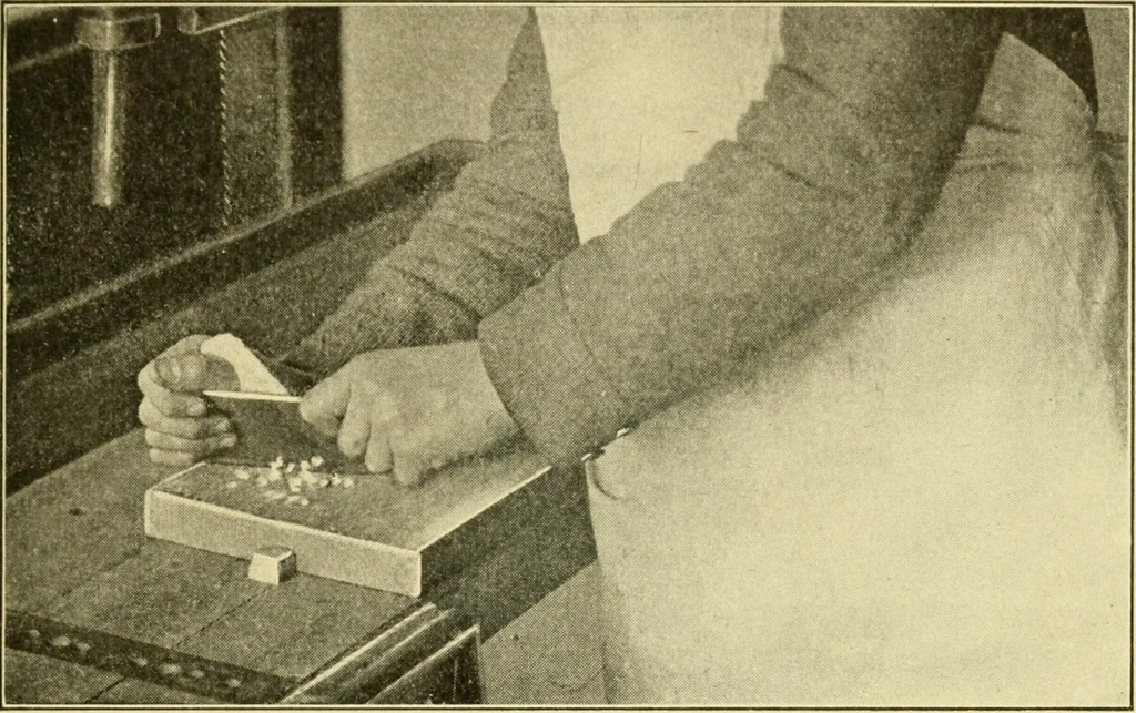 An illustration from ...Elements of woodwork, 1911, leaf 116