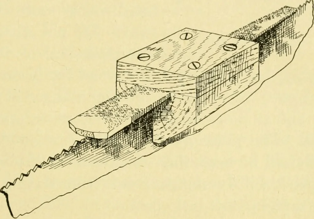 An illustration from ...Elements of woodwork, 1911, leaf 124