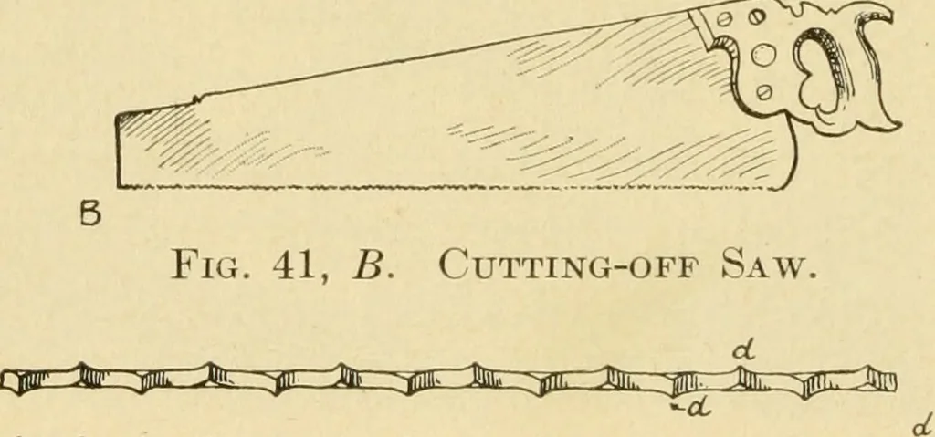 An illustration from ...Elements of woodwork, 1911, leaf 83