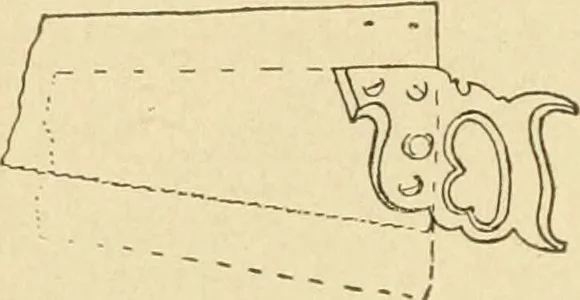 An illustration from ...Elements of woodwork, 1911, leaf 87