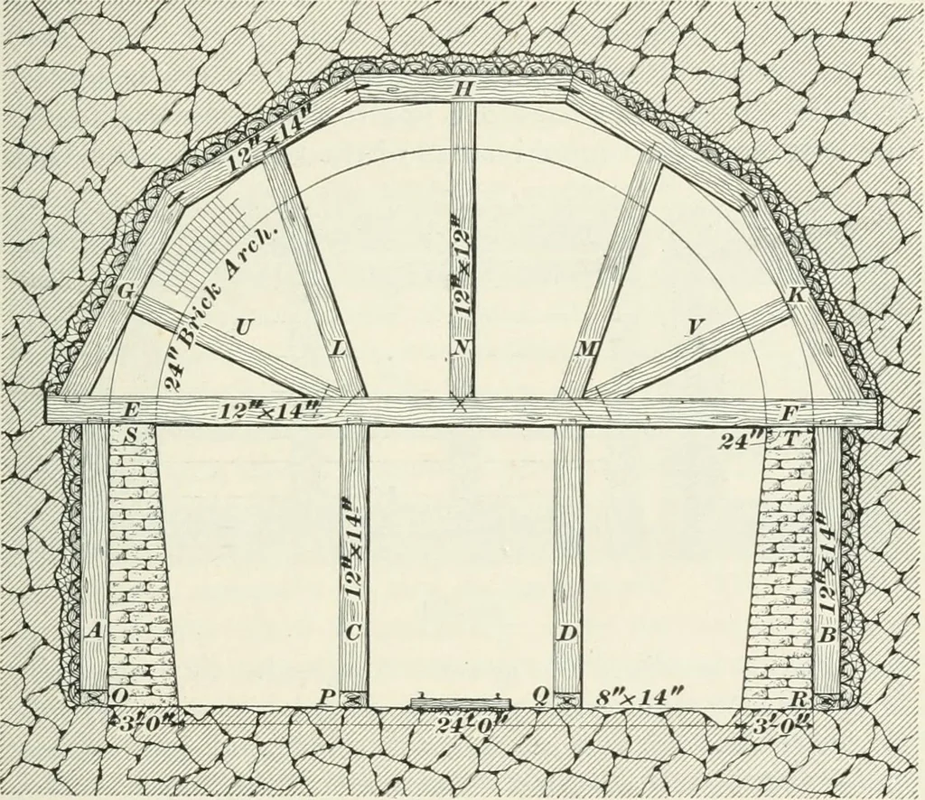An illustration from The elements of railroad engineering, 1897, leaf 368
