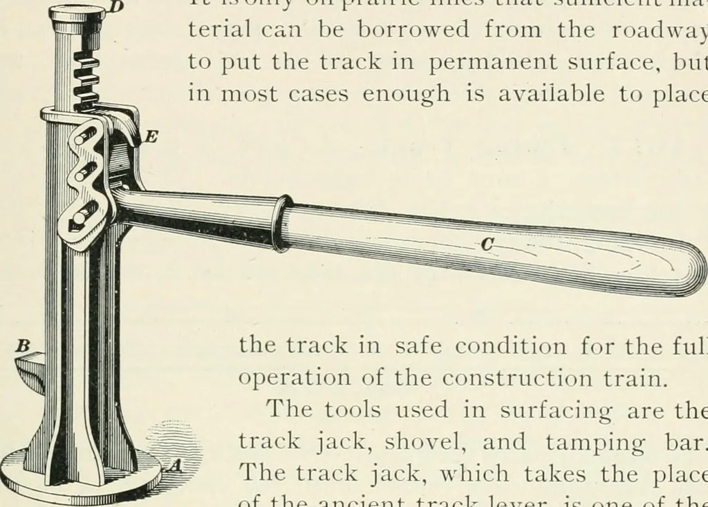 An illustration from The elements of railroad engineering, 1897, leaf 460