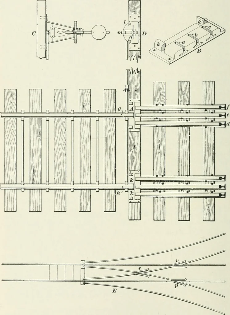 An illustration from The elements of railroad engineering, 1897, leaf 533