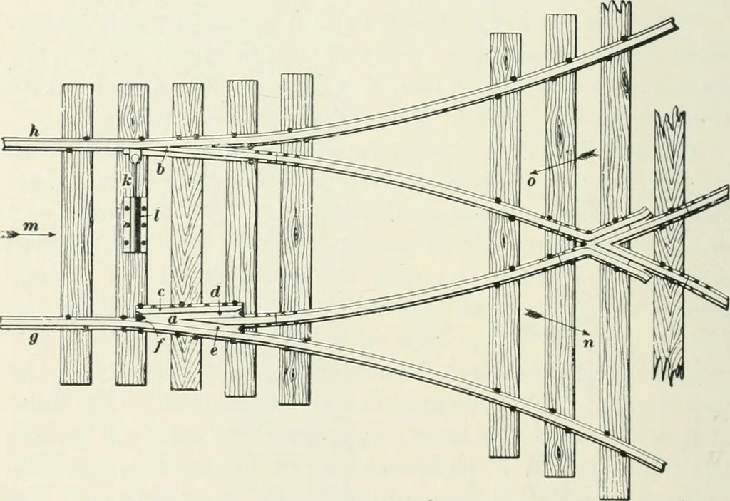 An illustration from The elements of railroad engineering, 1897, leaf 537