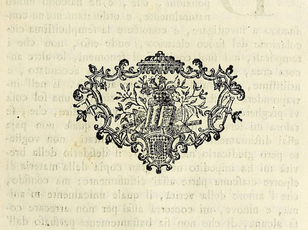 An illustration from Elettricismo atmosferico lettere, 1758, leaf 193