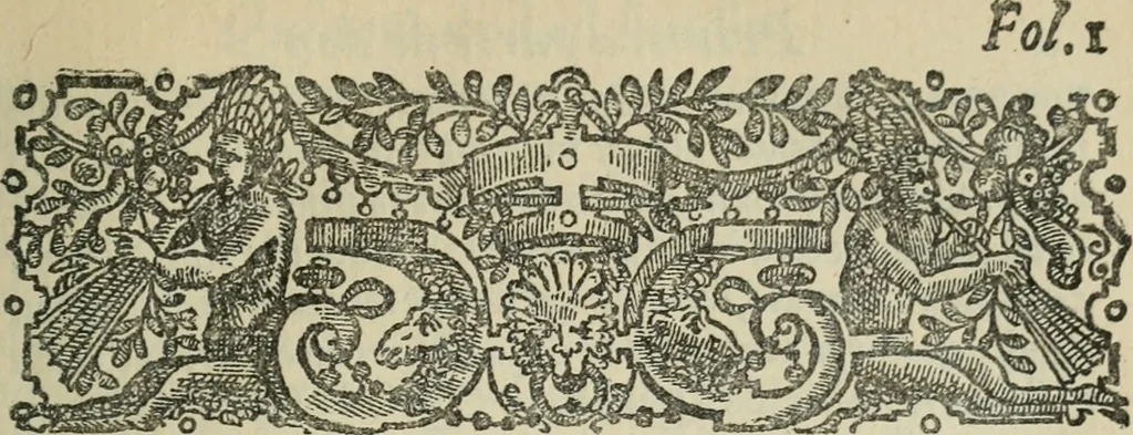 An illustration from El ingenioso hidalgo Don Quixote de la Mancha, 1608, leaf 28
