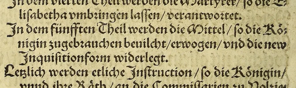 An illustration from Elisabethen der Königin inn Engellandt, vnd Irrlandt, &c. : Edict, den neun vnd zweyntzigisten Nouembris dess fünfftzehenhundert ein vnd neuntzigsten Jars zu Londra öffentlich publiciert., 1593, leaf 12