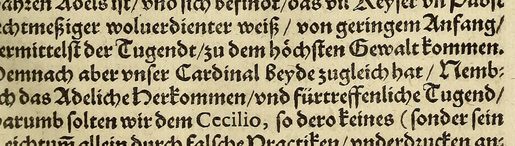 An illustration from Elisabethen der Königin inn Engellandt, vnd Irrlandt, &c. : Edict, den neun vnd zweyntzigisten Nouembris dess fünfftzehenhundert ein vnd neuntzigsten Jars zu Londra öffentlich publiciert., 1593, leaf 151