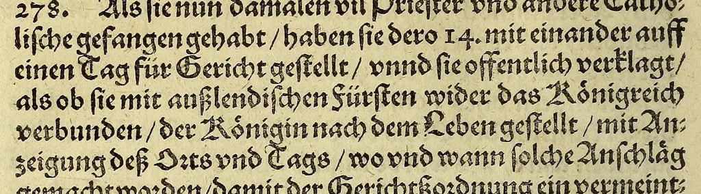 An illustration from Elisabethen der Königin inn Engellandt, vnd Irrlandt, &c. : Edict, den neun vnd zweyntzigisten Nouembris dess fünfftzehenhundert ein vnd neuntzigsten Jars zu Londra öffentlich publiciert., 1593, leaf 200