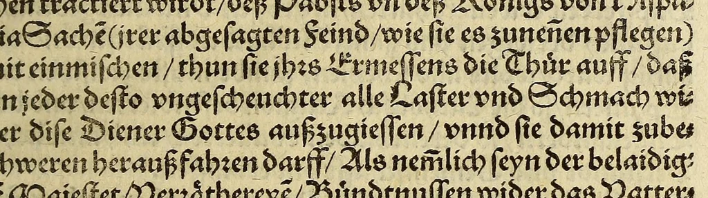 An illustration from Elisabethen der Königin inn Engellandt, vnd Irrlandt, &c. : Edict, den neun vnd zweyntzigisten Nouembris dess fünfftzehenhundert ein vnd neuntzigsten Jars zu Londra öffentlich publiciert., 1593, leaf 75