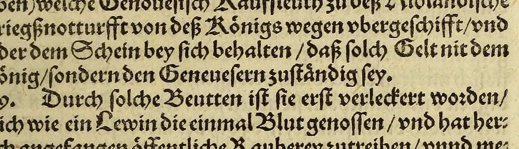 An illustration from Elisabethen der Königin inn Engellandt, vnd Irrlandt, &c. : Edict, den neun vnd zweyntzigisten Nouembris dess fünfftzehenhundert ein vnd neuntzigsten Jars zu Londra öffentlich publiciert., 1593, leaf 89