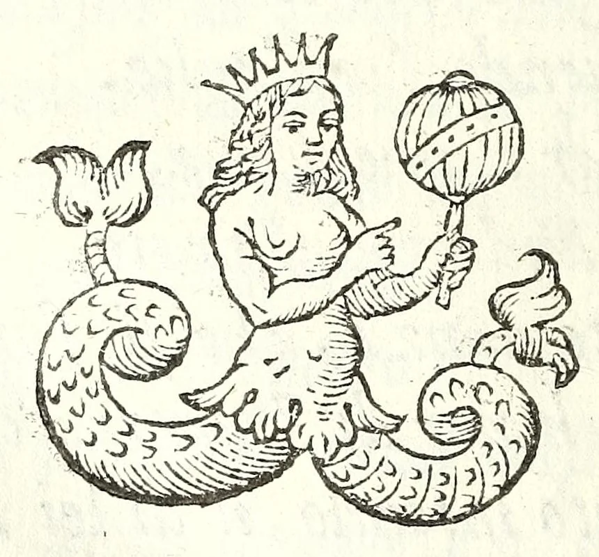 An illustration from Elisa : favola maritima, 1627, leaf 154