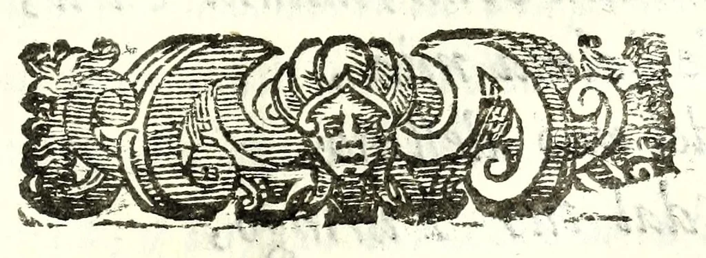 An illustration from Elisa : favola maritima, 1627, leaf 213