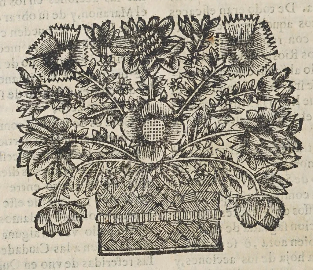 An illustration from El Marañon, y Amazonas. : Historia de los descubrimientos, entradas, y reduccion de naciones. Trabajos malogrados de algunos conquistadores, y dichosos de otros, assi temporales, como espirituales, en las dilatadas montañas, y mayores rios de la America., 1684, leaf 250
