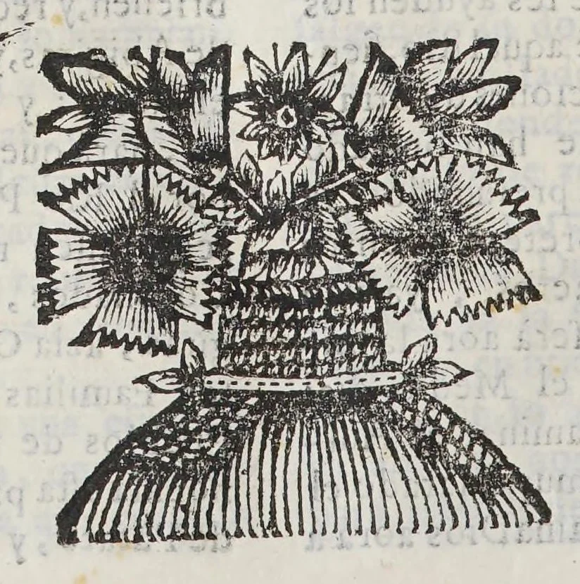 An illustration from El Marañon, y Amazonas. : Historia de los descubrimientos, entradas, y reduccion de naciones. Trabajos malogrados de algunos conquistadores, y dichosos de otros, assi temporales, como espirituales, en las dilatadas montañas, y mayores rios de la America., 1684, leaf 472