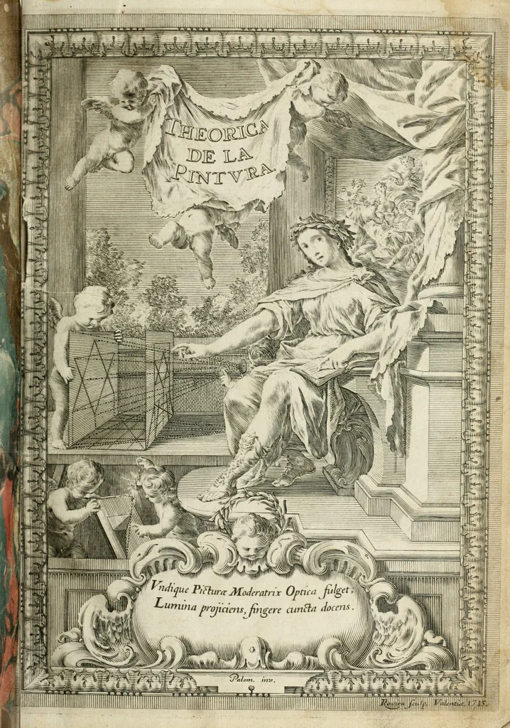 An illustration from El museo pictorico, y escala óptica ..., 1795, leaf 2