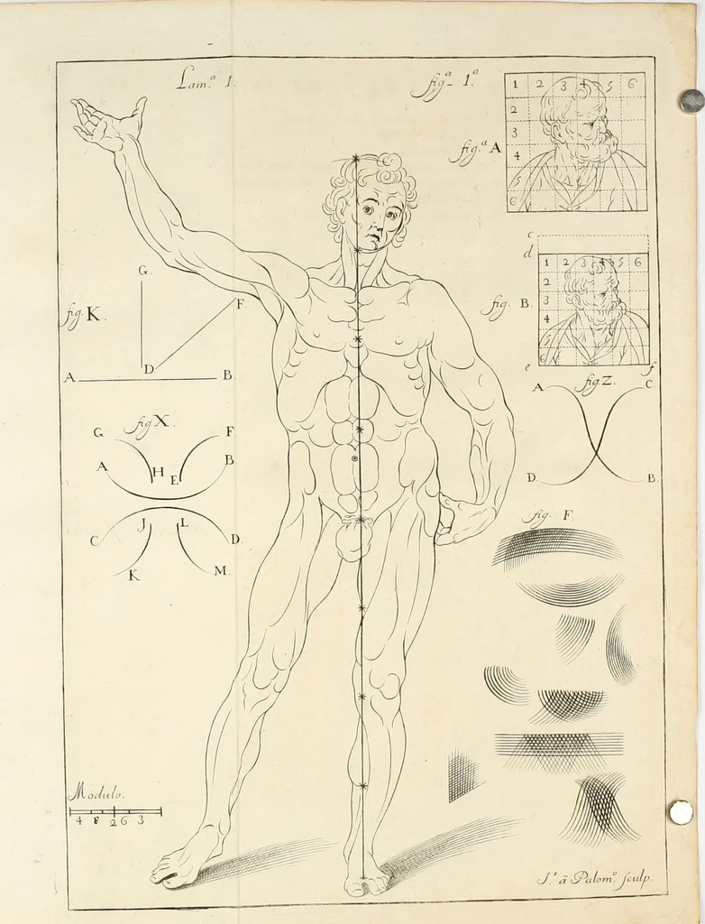 An illustration from El museo pictorico, y escala óptica ..., 1795, leaf 773