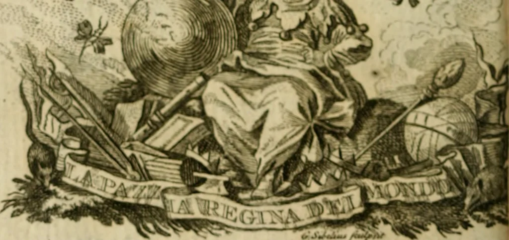 An illustration from Eloge de l'enfer. Ouvrage critique, historique, et moral, 1759, leaf 283