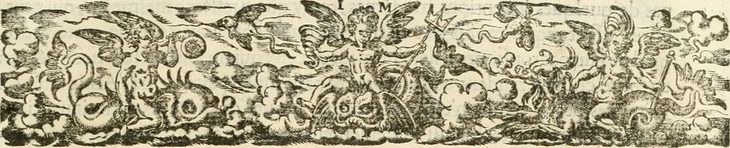 An illustration from Eloges et discours sur la triomphante reception du roy en sa ville de Paris, apres la reduction de la Rochelle : accompagnez des figures, tant des arcs de triomphe que des autres preparatifs, 1629, leaf 10