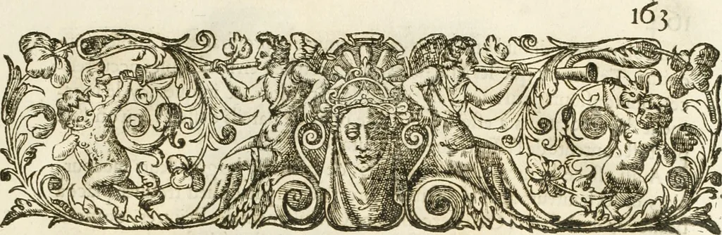An illustration from Eloges et discours sur la triomphante reception du roy en sa ville de Paris, apres la reduction de la Rochelle : accompagnez des figures, tant des arcs de triomphe que des autres preparatifs, 1629, leaf 194