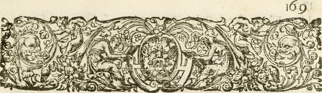 An illustration from Eloges et discours sur la triomphante reception du roy en sa ville de Paris, apres la reduction de la Rochelle : accompagnez des figures, tant des arcs de triomphe que des autres preparatifs, 1629, leaf 204