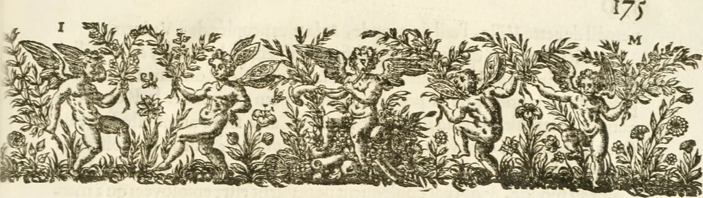 An illustration from Eloges et discours sur la triomphante reception du roy en sa ville de Paris, apres la reduction de la Rochelle : accompagnez des figures, tant des arcs de triomphe que des autres preparatifs, 1629, leaf 212
