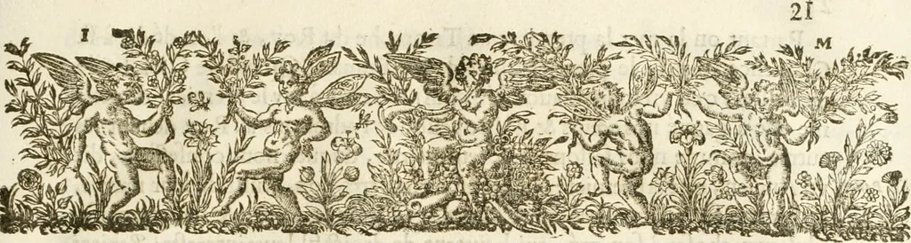 An illustration from Eloges et discours sur la triomphante reception du roy en sa ville de Paris, apres la reduction de la Rochelle : accompagnez des figures, tant des arcs de triomphe que des autres preparatifs, 1629, leaf 30