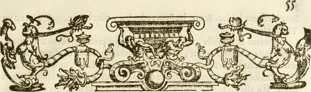 An illustration from Eloges et discours sur la triomphante reception du roy en sa ville de Paris, apres la reduction de la Rochelle : accompagnez des figures, tant des arcs de triomphe que des autres preparatifs, 1629, leaf 68
